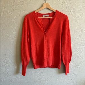 Everlane Cashmere Henley Sweater